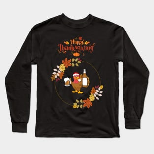 Happy Thanksgiving, Ugly Thanksgiving Long Sleeve T-Shirt